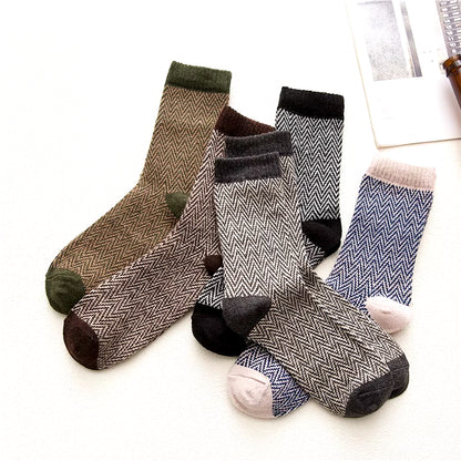 Breathable Sleek Wool Socks (5 Pairs)